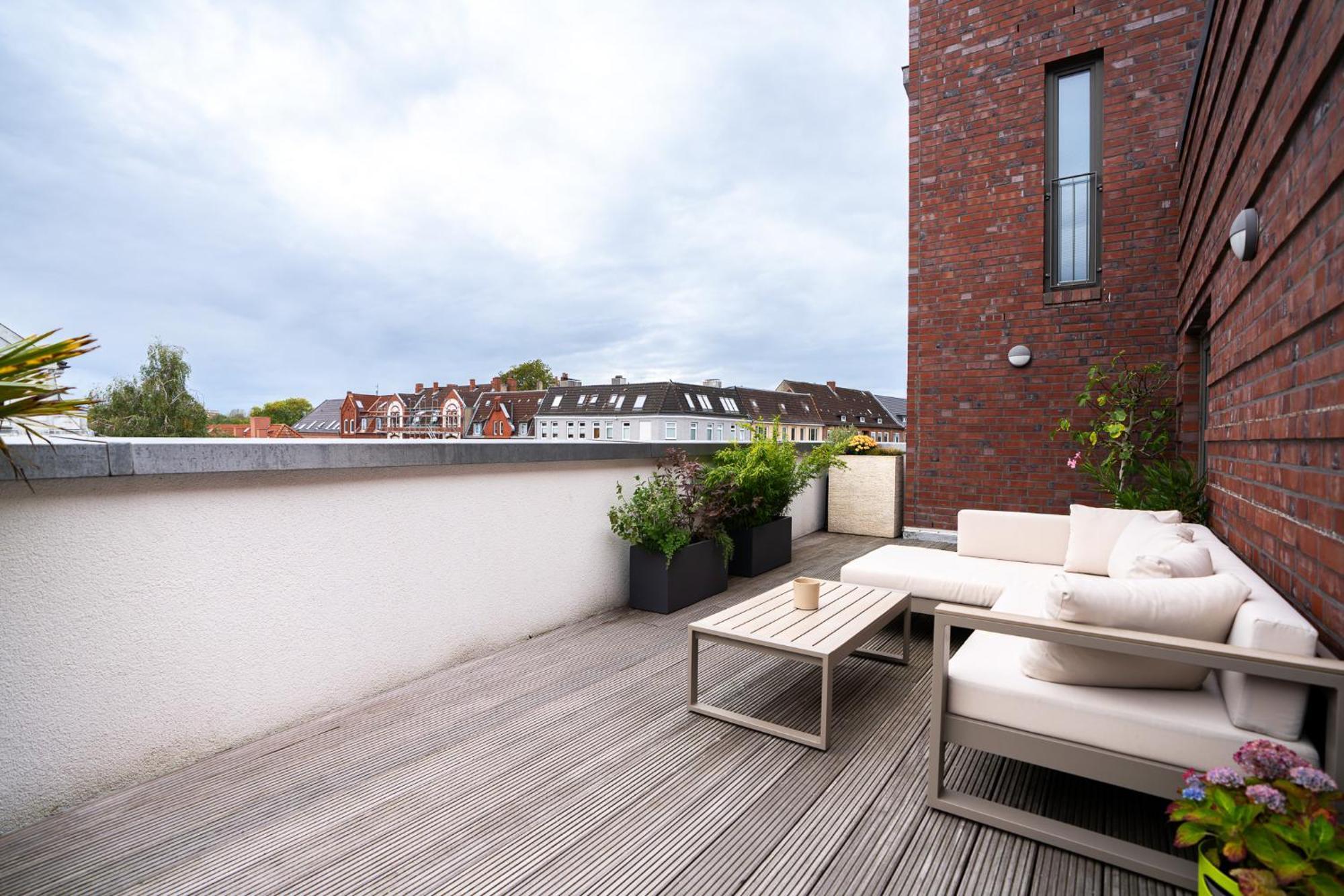 Ferienwohnung Foerdeterrasse Nahe Kiellinie Exteriér fotografie